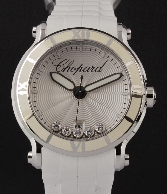 (image for) UNWORN Chopard Happy Sport Round 5 Diamonds / 288525-3002